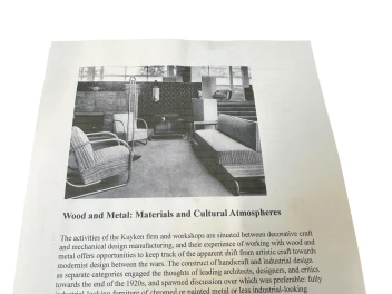 Art Deco Modernist Bauhaus Tubular Steel Lounge Chairs by Frits Kuyken, 1936